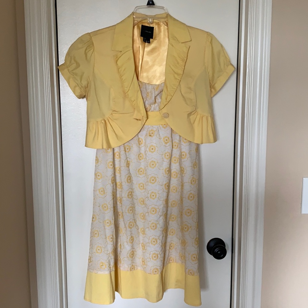 Summer dress with blazer